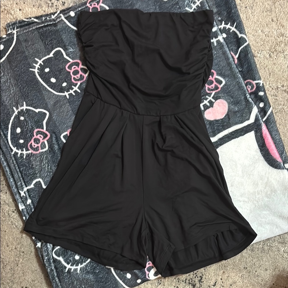 Stylish Black Kids One Piece
